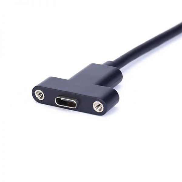 FSP3011 usb type c female to female panel mount cable