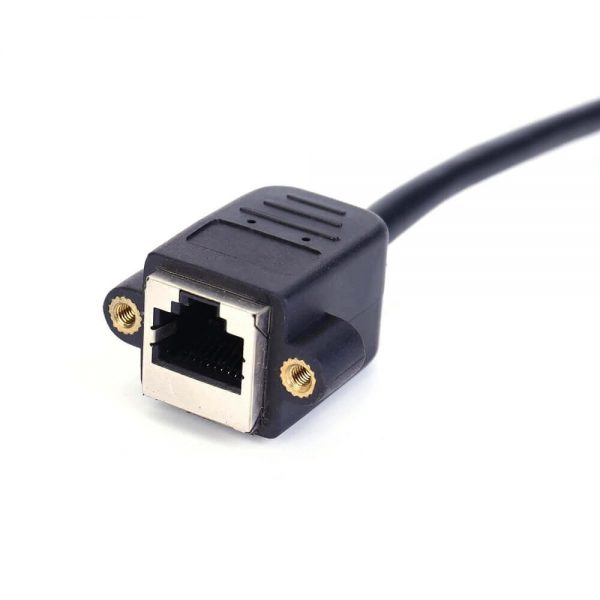 FSP4002 Ethernet panel mount cable