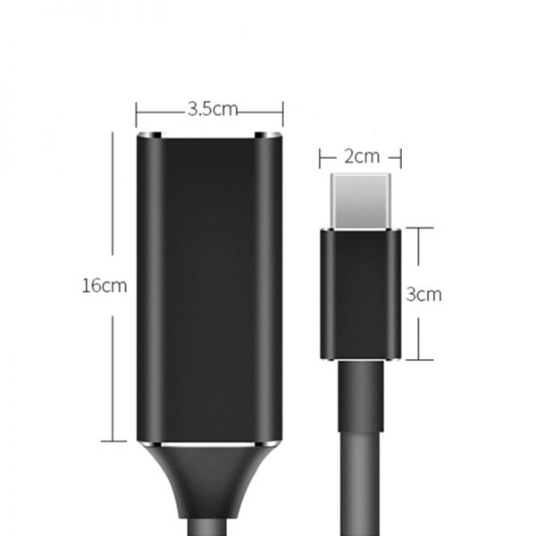 FARSINCE USB-C 3.1 Type C HDMI Cable Phone to TV 4K 60hz Audio Adapter Converter - Imagen 8