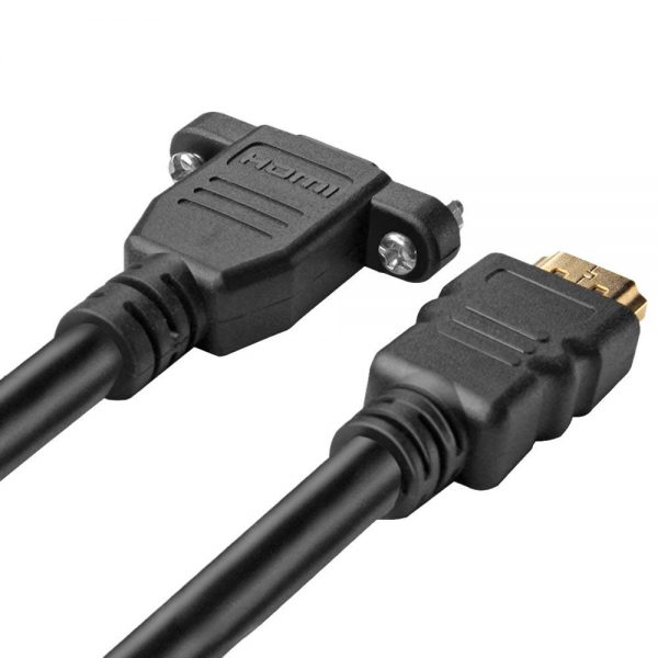 HDMI 4K Male to HDMI Female Short HDMI Extension Cable - Image 4