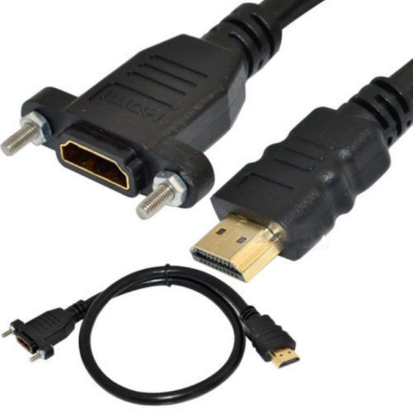 HDMI 4K Male to HDMI Female Short HDMI Extension Cable - Image 5