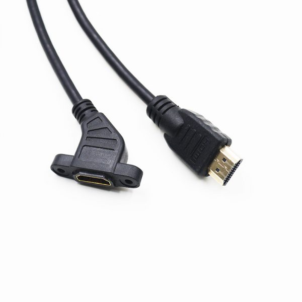 Best HDMI Extension Cable 45 Degree Angle HDMI 4K Male to HDMI Female - Image 3