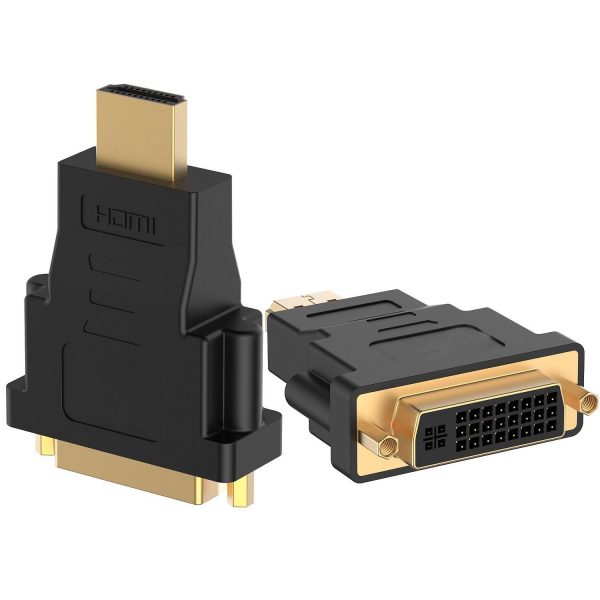 HDMI to DVI I Dual Link Adapter Converter Coupler - Imagen 2