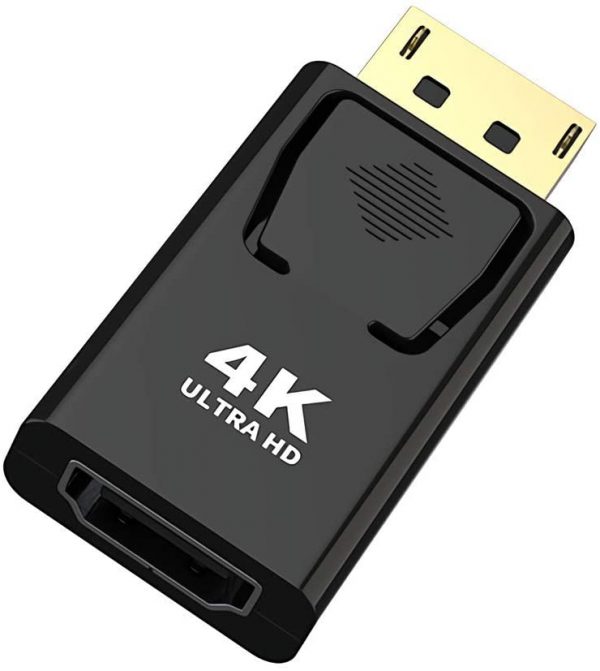 DisplayPort to 4K HDMI Adapter Coupler HDMI out to Displayport in Coupler up to 4K 60hz - Imagen 6