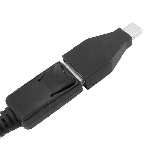 Mini DisplayPort 1.2 (Thunderbolt 2) to DisplayPort Coupler Mini DP Adapter 4K 60hz - Imagen 5