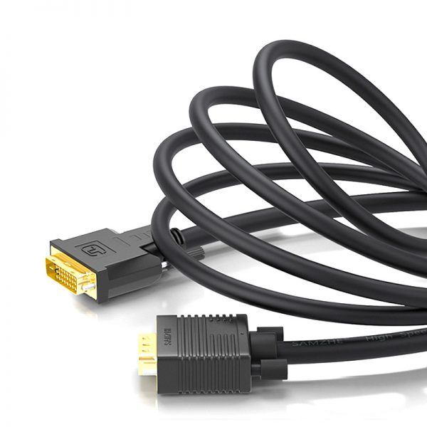 HD15PIN Video Male to Male DVI-A to VGA Cable - Imagen 5