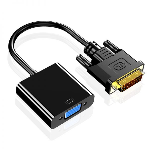 DVI-D Male to VGA HD15PIN Female Active Adapter – Image 3