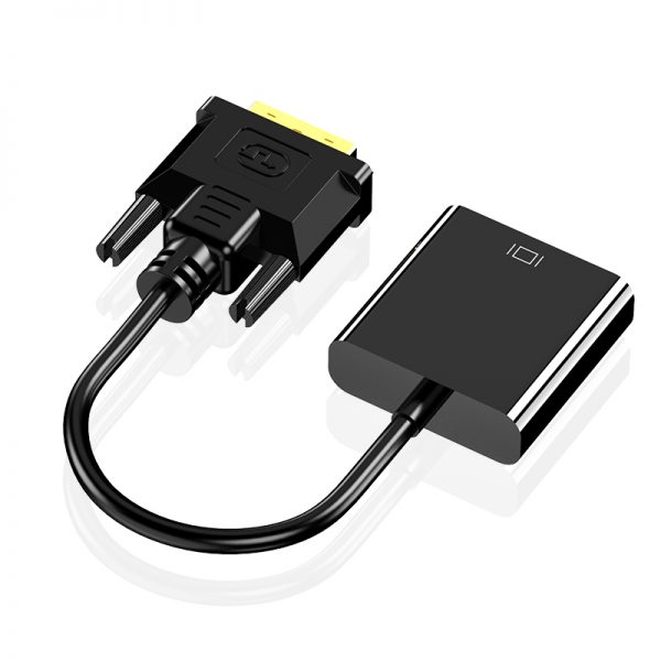 DVI-D Male to VGA HD15PIN Female Active Adapter – Image 4