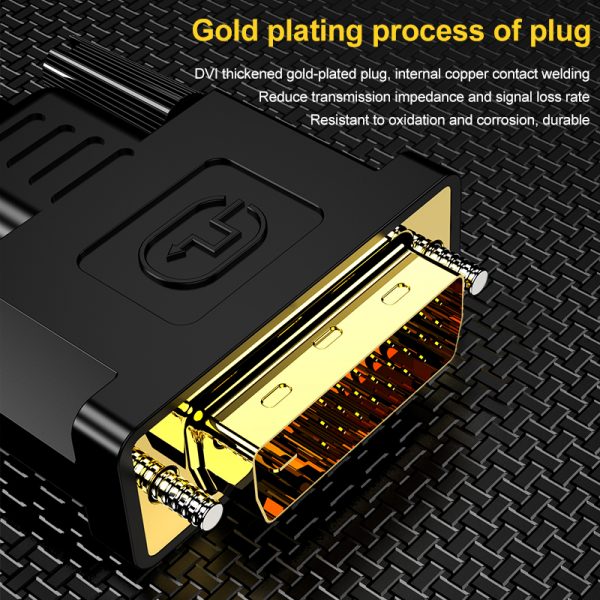DVI-D Male to VGA HD15PIN Female Active Adapter – Image 9