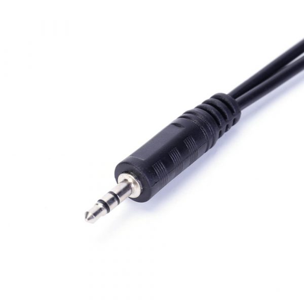 Y Splitter Headset Adapter, 3.5mm Male to Separate Stereo & Microphone Female Jack cable - Imagen 5