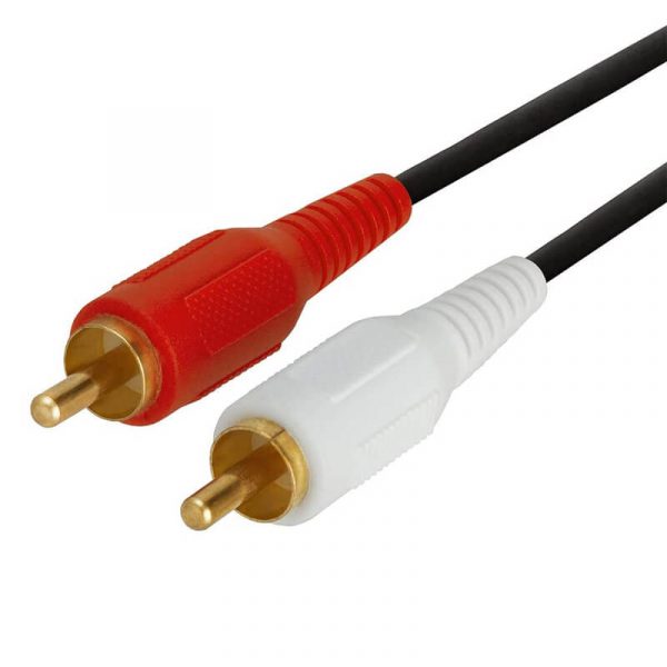 2RCA Male to 2RCA Male Stereo Coaxial Audio Cable - Imagen 7