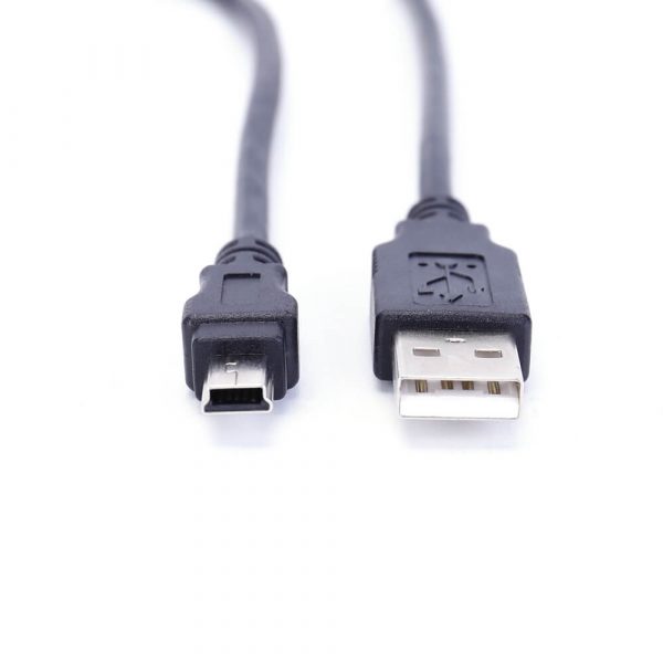 High Speed Male to Male USB 2.0 Type A to Mini B Cable, 480Mbps – Image 2