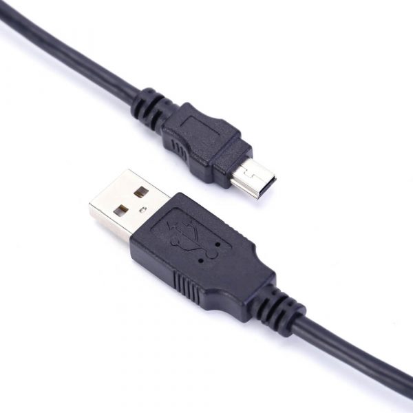 High Speed Male to Male USB 2.0 Type A to Mini B Cable, 480Mbps – Image 6