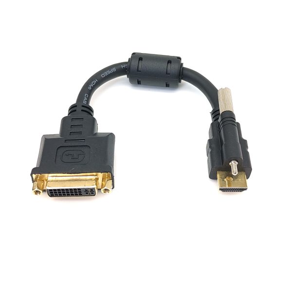 HDMI to DVI Panel Mount Cable, Male to Female Extension Cable - Image 2