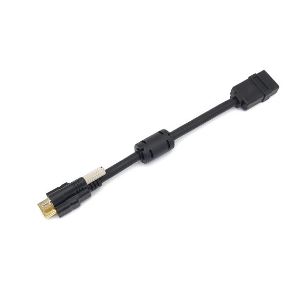 HDMI 2.0 Male to Female Panel Mount Cable - Image 4