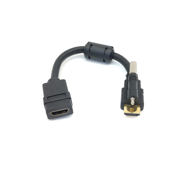 HDMI 2.0 Male to Female Panel Mount Cable - Image 3