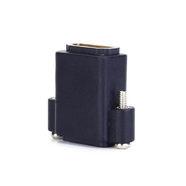 8K HDMI 2.1 Panel Mount Adapter Coupler with screw locking - Image 5