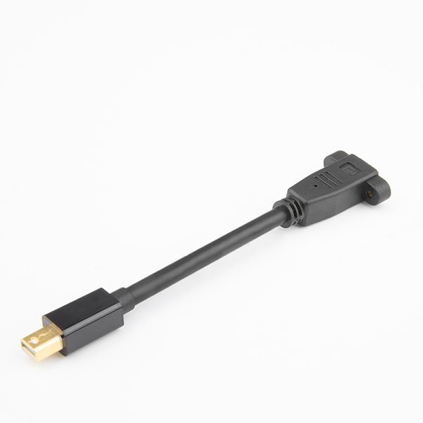 Mini DisplayPort Panel Mount Cable, Male to Female Extension Cable - Image 6