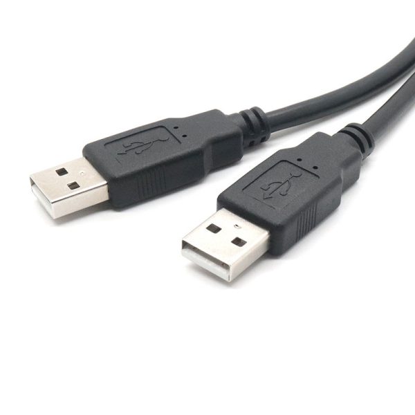 Panel Mount Dual USB 2.0 A Extension Cable, Male to Female - Image 6