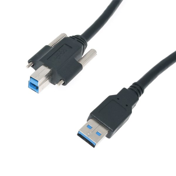 Cabo USB 3.0 de montagem em painel A a B
