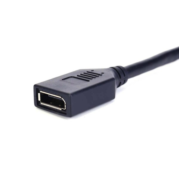 DisplayPort 1.4 Panel Mount Cable, Female to Female - Image 5