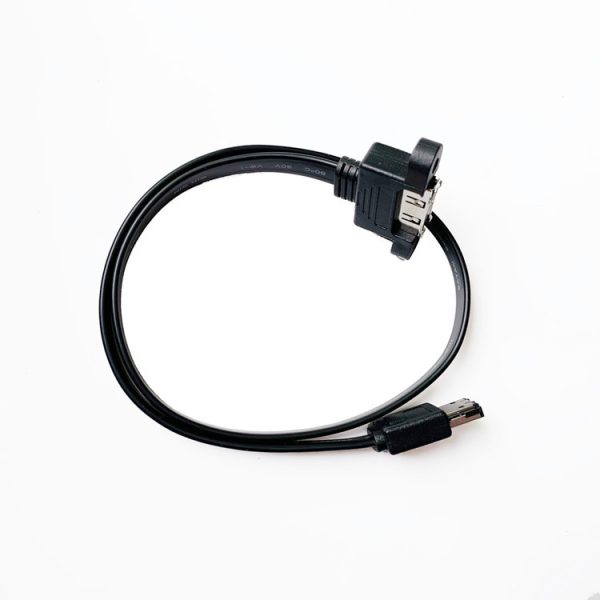 eSATA Panel Mount Cable Male to Female Extension Cable - Image 4