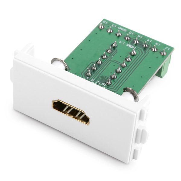 HDMI Female to Female Wall Socket Face Plate - Image 5