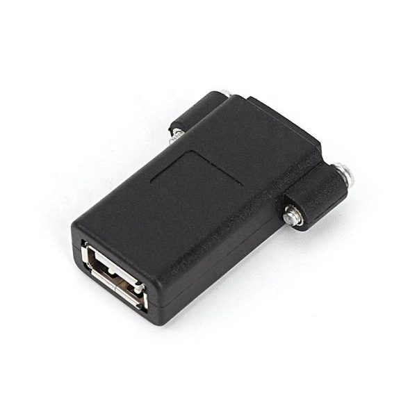 USB 2.0 B to A Panel Mount Adapter Coupler Female to Female - Image 5