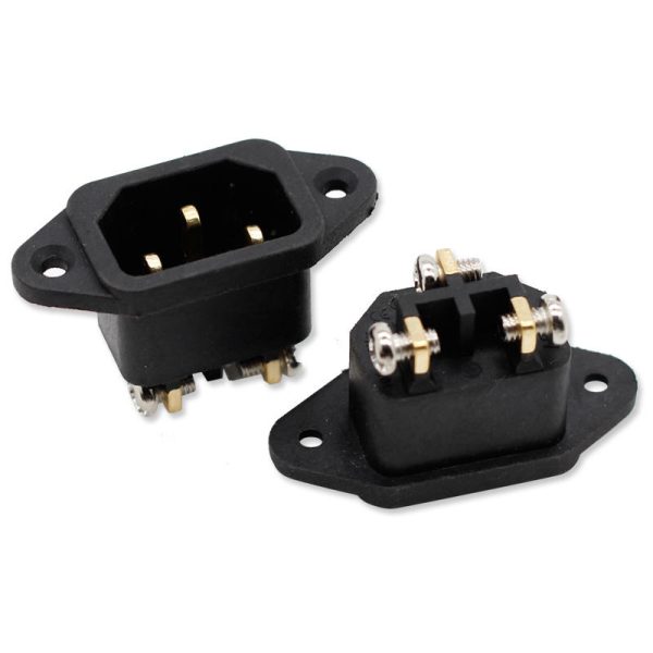 AC C14 Male to Female Power Socket – Image 2