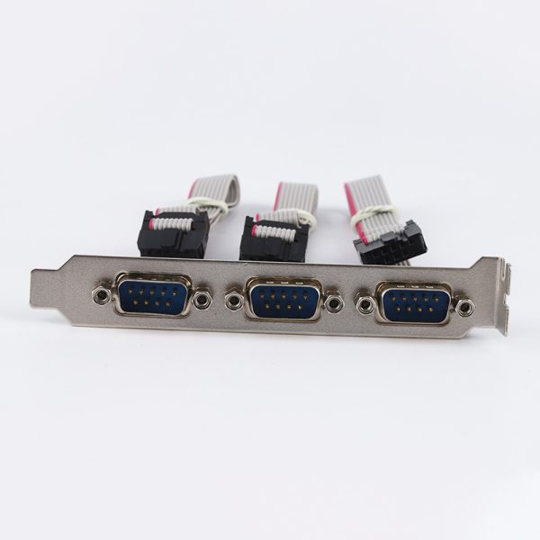3 Port RS232 DB9 Serial Port Bracket Header – Bild 3