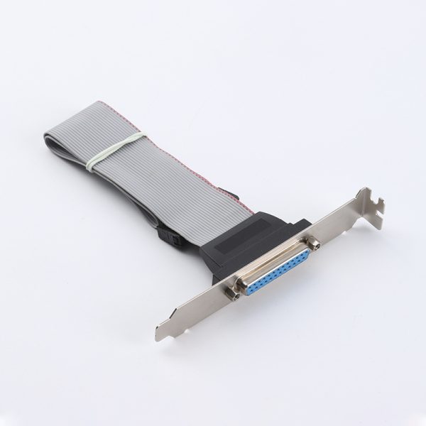 26Pin IDC Flat Ribbon Cable To DB25 Slot Plate Adapter - Image 4