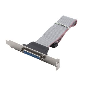 26Pin IDC Flat Ribbon Cable To DB25 Slot Plate Adapter