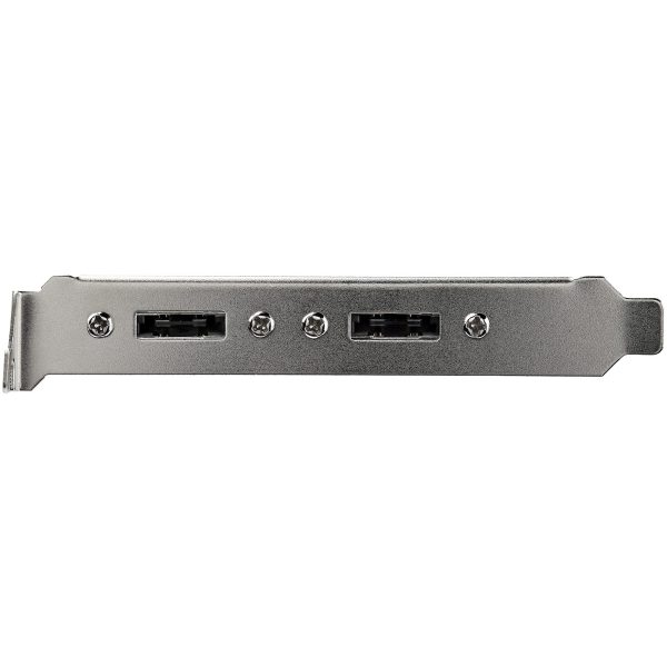 2 Port SATA to eSATA Slot Plate Bracket Adapter Cable - Image 5